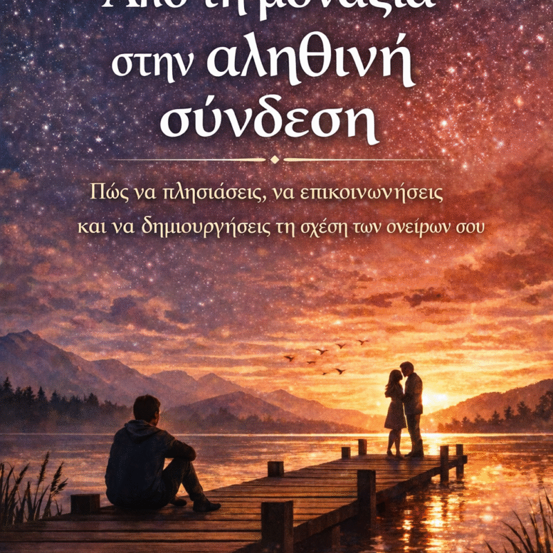 Από τη μοναξιά στην αληθινή σύνδεση Πώς να πλησιάσεις, να επικοινωνήσεις και να δημιουργήσεις μια υγιή σχέση χωρίς φόβο και χωρίς να χάνεις τον εαυτό σου